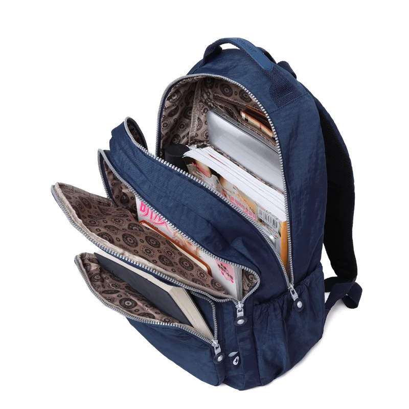 TEGAOTE, женский рюкзак для девочек-подростков, нейлоновые рюкзаки, Mochila Feminina, женский рюкзак для путешествий, школьный ранец, женская сумка