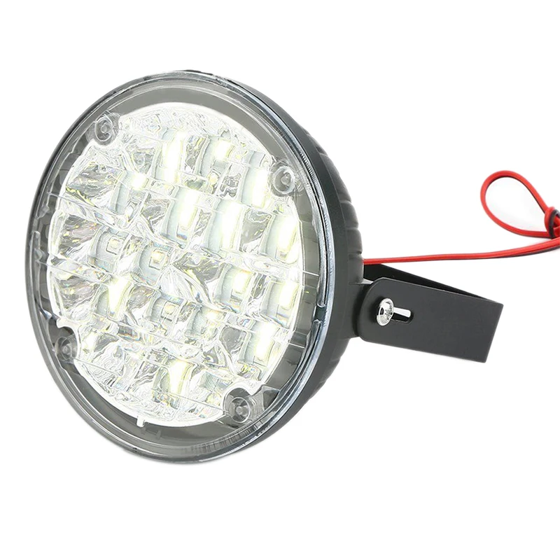 Новый 2X 12V 18 DRL Противотуманные лампы Яркий белый светодиодный круглый прокат для