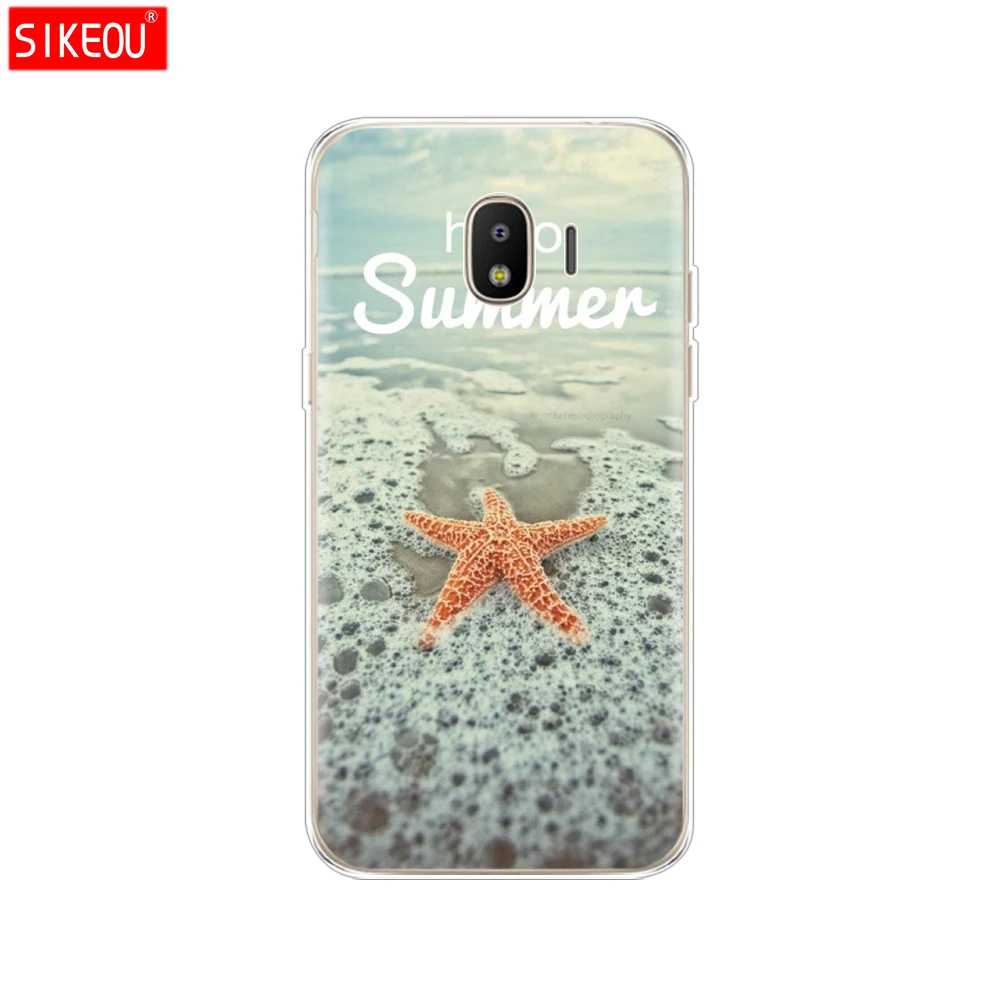 Силиконовый чехол для телефона Samsung Galaxy J3 J5 J7 2017 J330 J530 J730 PRO j2 2018 Летняя серия