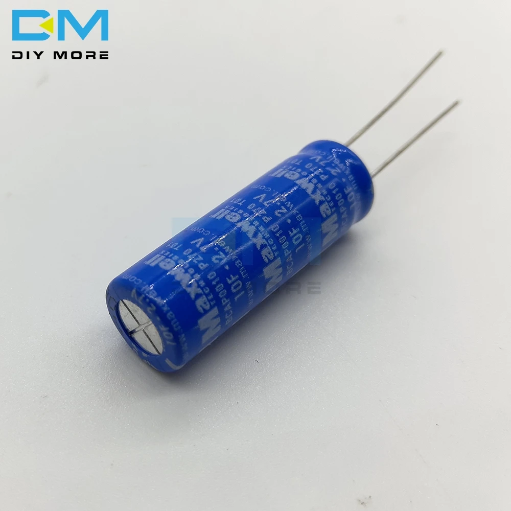 Diymore 2,7 V 10F цилиндрический ультра супер фарад конденсатор высокой мощности Supercap