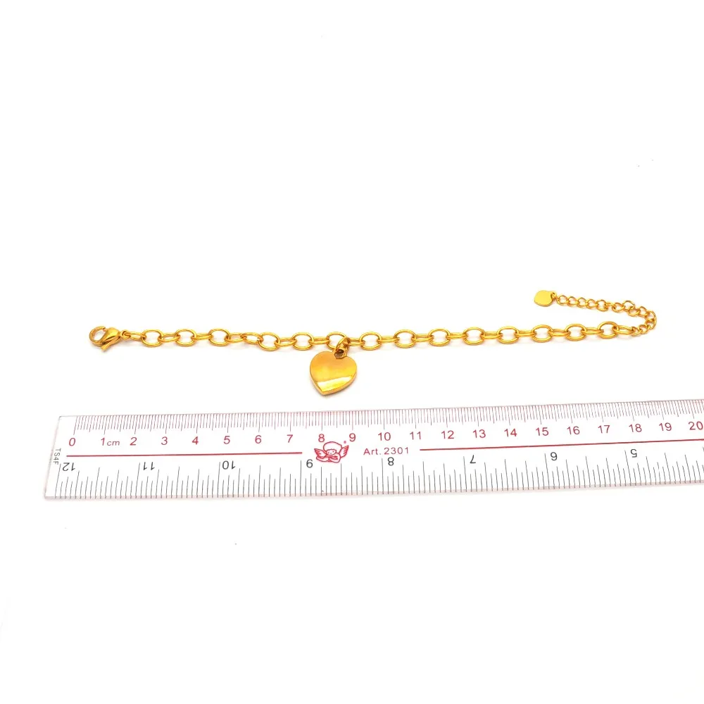 Bijoux femme оптовая продажа stainlees ювелирный стальной браслет простой дизайн золото и