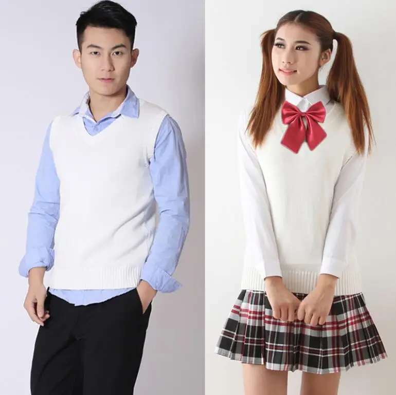 Японские JK средней школы девушки женские костюмы моряка униформа косплей свитер любовь живой Himiko Toga SWEATERSHIRT