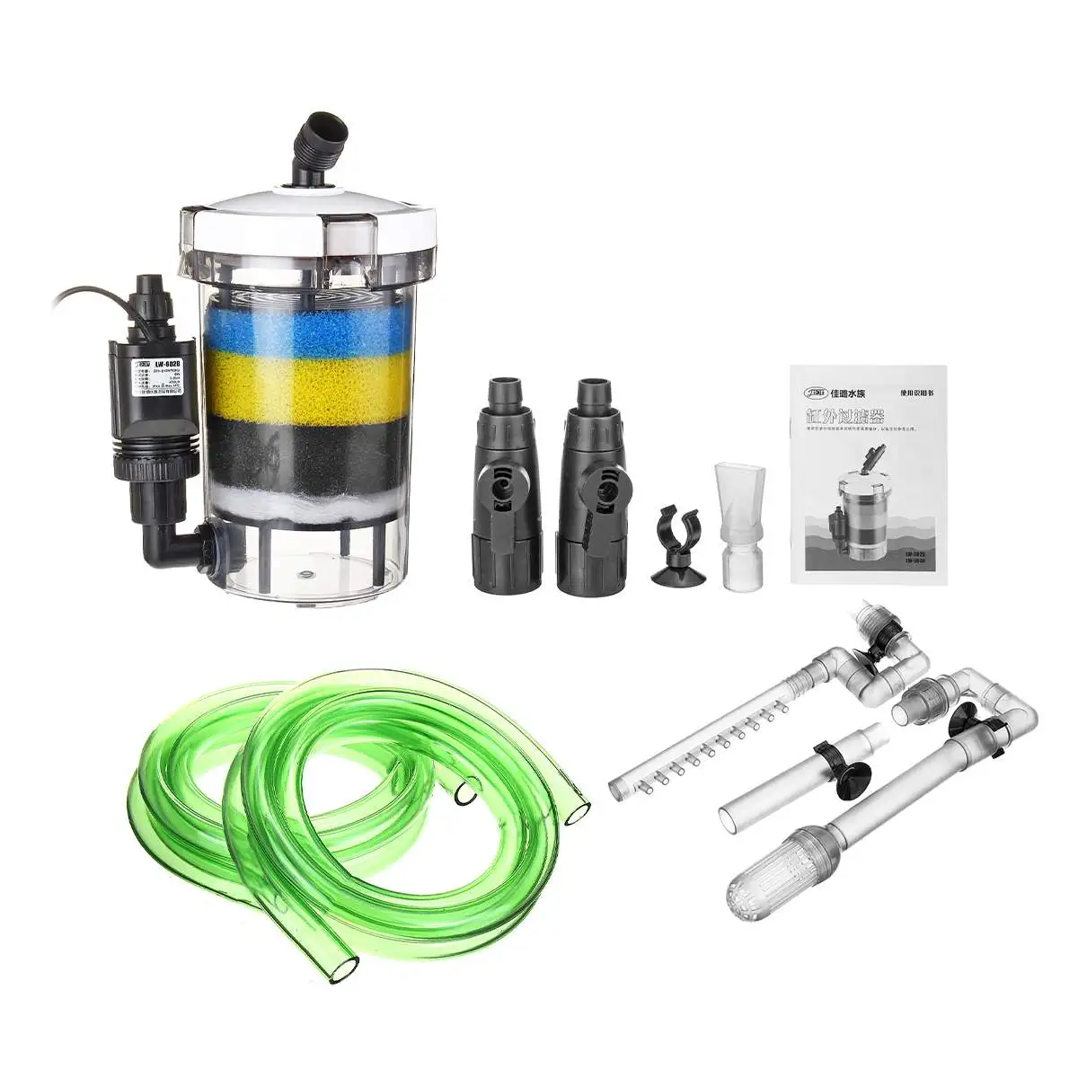 Аквариумный фильтр для аквариума ультратихий внешний аквариумный с ведром 220 240 В