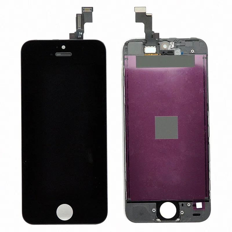 Black/White Full LCD Display Digitizer For iPhone 5S 5C 5 Touch Screen Assembly Replacement Parts Free Shipping | Мобильные телефоны