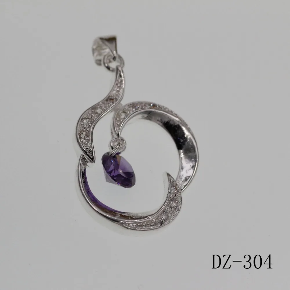 2017 винтажные ювелирные изделия Изысканный 925 вращающийся подвеска из циркония с