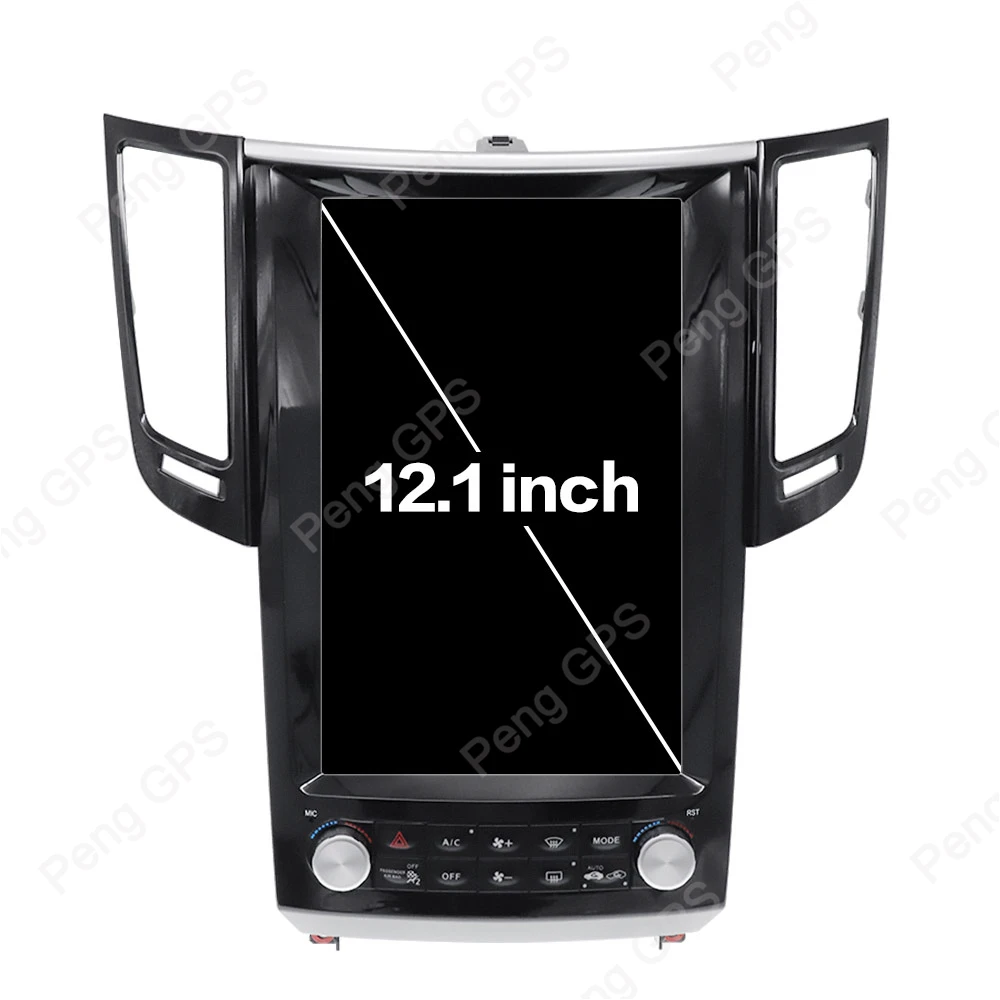 12," Tesla вертикальный экран Android 2Din радио dvd-плеер gps навигация для Infiniti FX FX25 FX35 FX37 QX70 2007- автомобильный блок