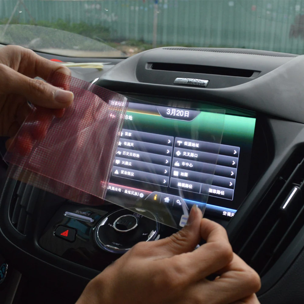 Защитная пленка для экрана автомобильной центральной консоли сенсорных экранов