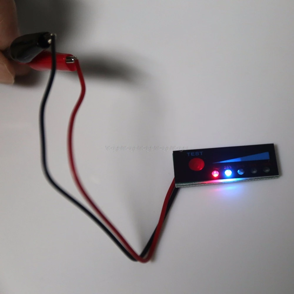 Тестер уровня свинцово-кислотных батарей 3 7 в 2S 3S 18650 li-ion Lipo литиевый 12 жк-дисплей