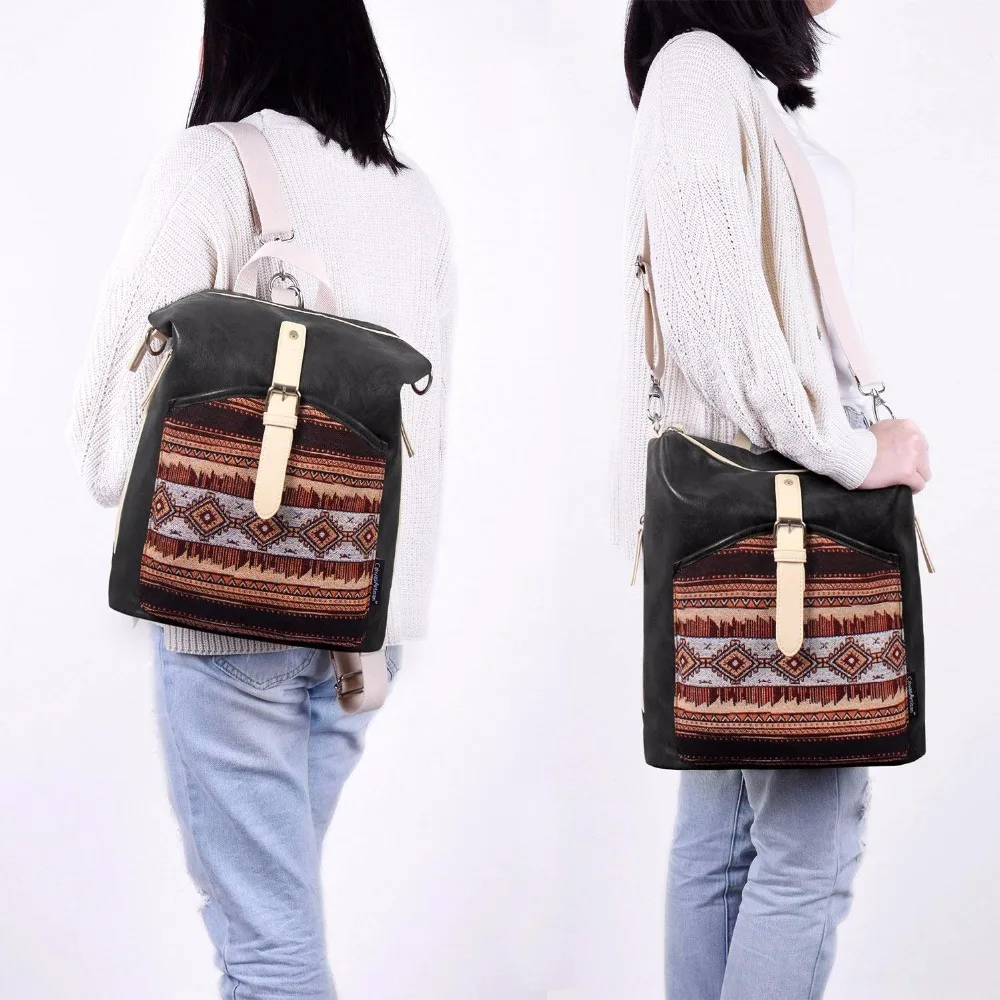 Женский модный рюкзак из искусственной кожи школьная сумка женская на плечо