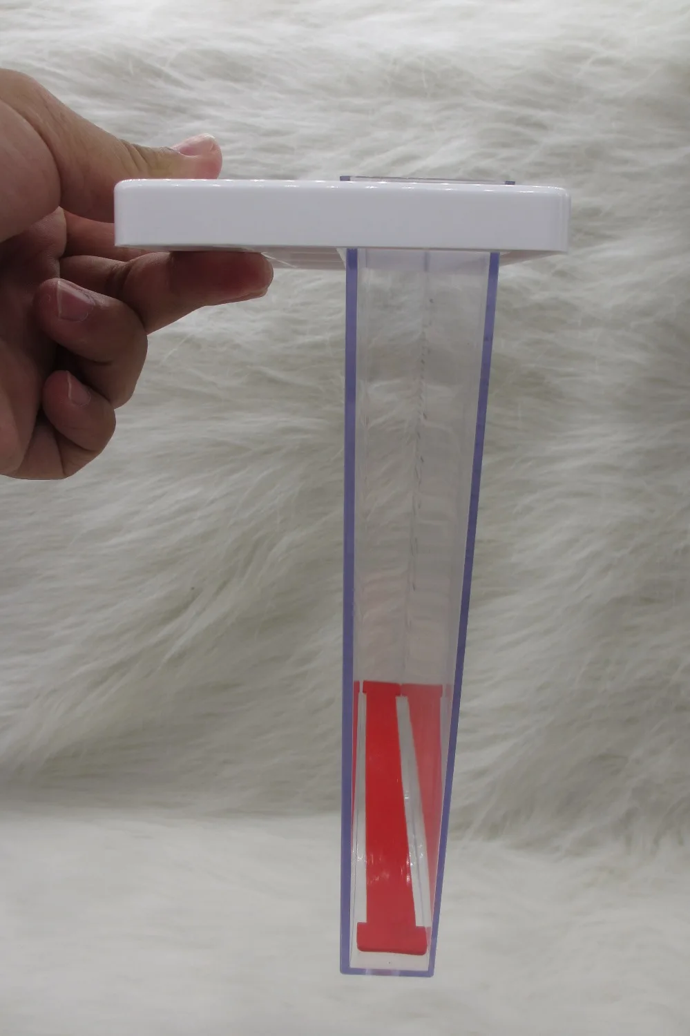 Простой в чтении дизайн с плавающим дождевиком метрический измеритель дождя