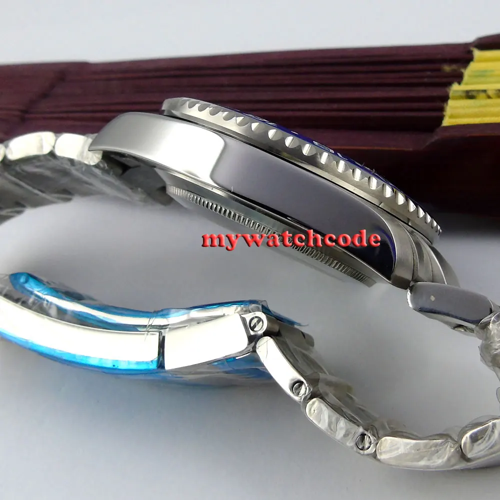 Часы мужские стерильные с синим керамическим циферблатом 43 мм 357|watch automatic men|watch