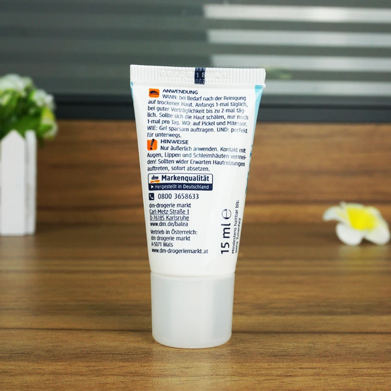 

Germany Balea Anti-Acne Gel with Salicylic Acid Antibacterial formula Acne Treatment First aid for pimples External use Vegan