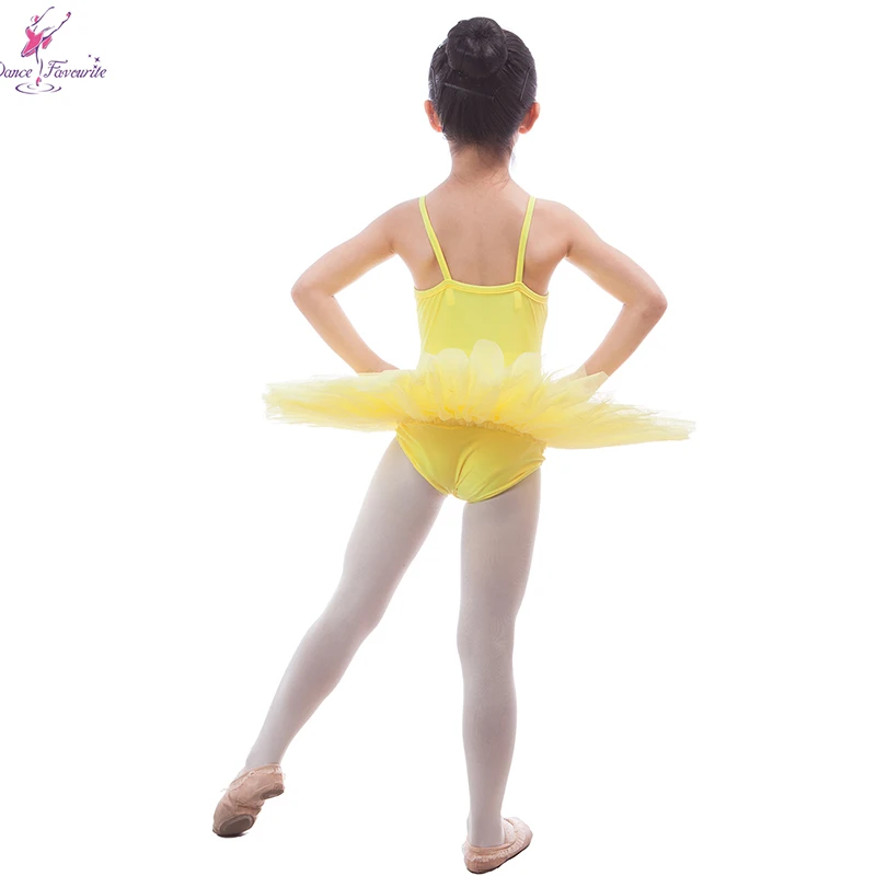 Танцевальный балетный костюм-пачка для девушек Королевский синий и желтый