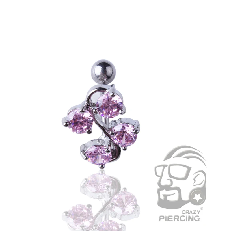 New Fashion Body Piercings Jewelery Grape Belly Nose Rings Sexy Bar Navel Perfumes Fine Jewelry | Украшения и аксессуары