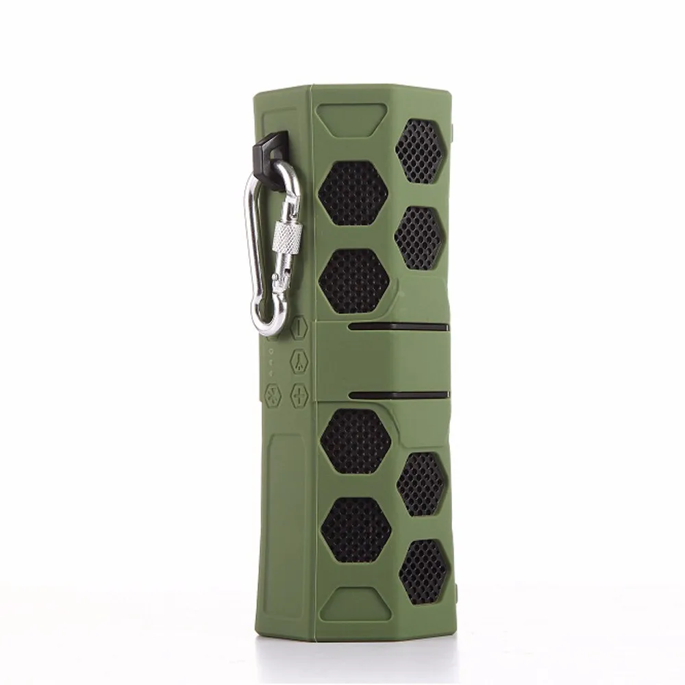 TOPROAD Outdoor Bluetooth Speaker IP65 Waterproof Flash Light SOS Wireless Speakers Dual Bass Altavoz Support MIC Handfree TF |