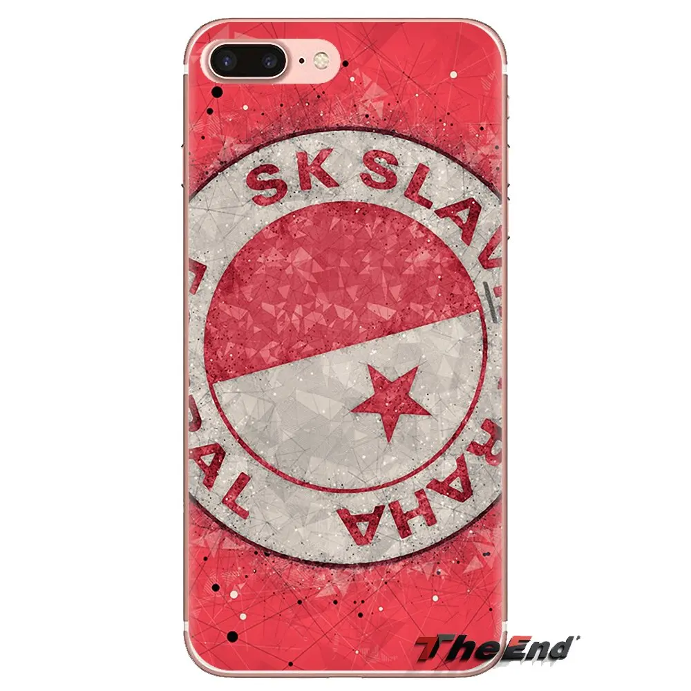 Sk Slavia Praha спортивный силиконовый чехол для телефона сумка Xiaomi Mi3 Samsung A10 A30 A40 A50 A60 A70