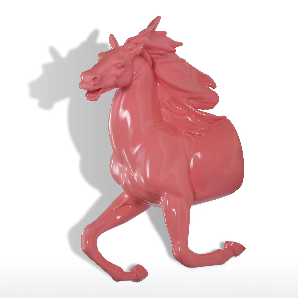 Tooarts смола для бега лошади настенный Декор крюк декоративный подарок деревенская