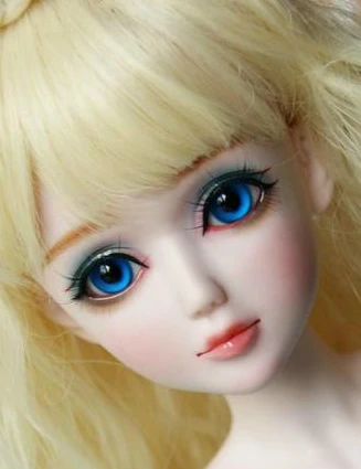 Полный комплект 60 см высотой куклы из ПВХ 1/3 девочка Bjd ограниченная ручная