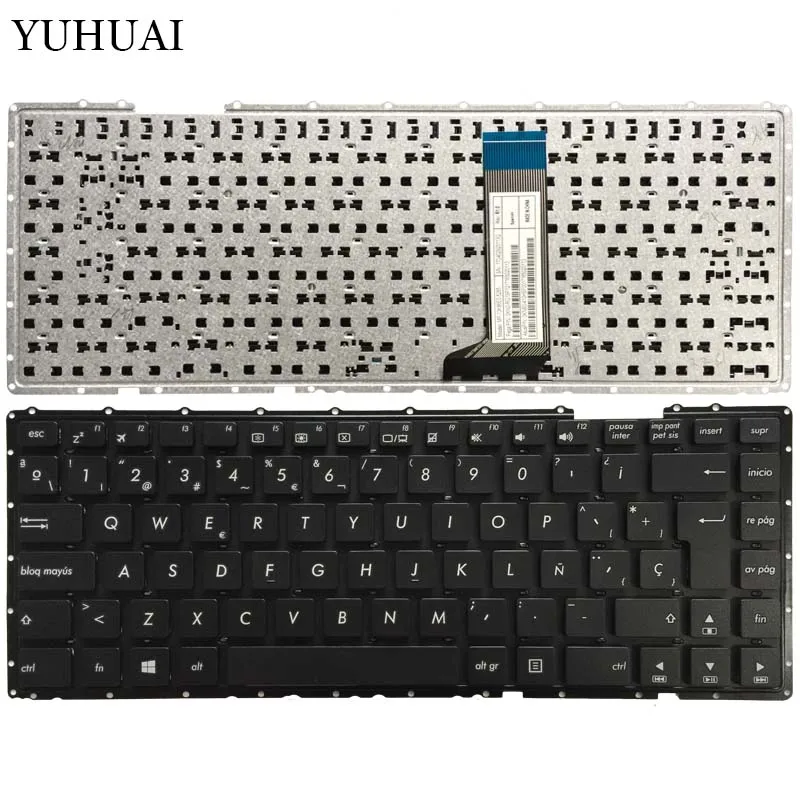 Новая испанская/Латиноамериканская Клавиатура для ноутбука Asus X451 X451C X451CA X451MA X451MAV SP/LA