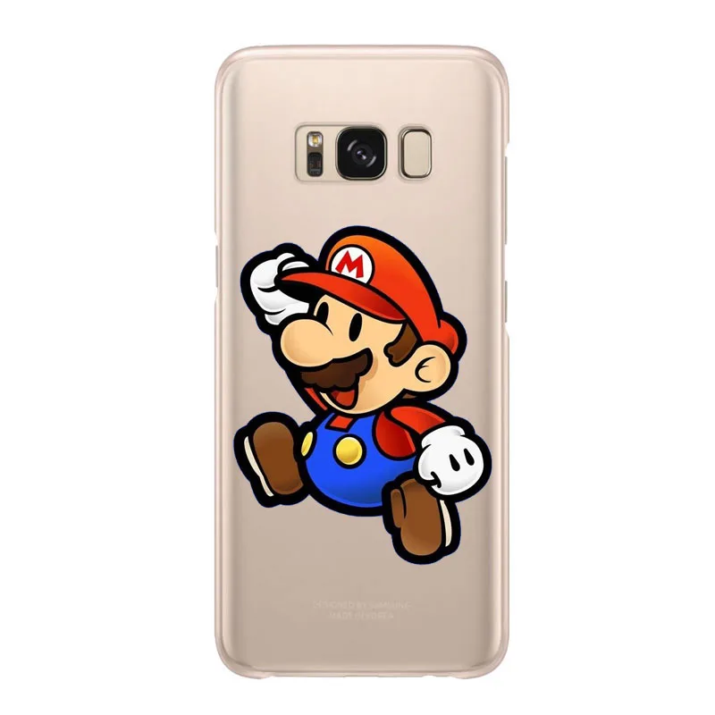 2018 Новые забавные Супер Марио чехол etui для samsung 2016 2017 A5 A7 J5 J7 A6 A8PIUS мягкий