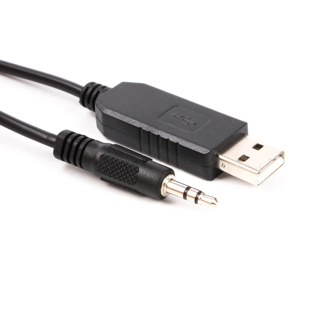 Кремниевый CP2102 USB к RS232 позолоченный 3 полюса 2 5 мм разъем аудио адаптер конвертер