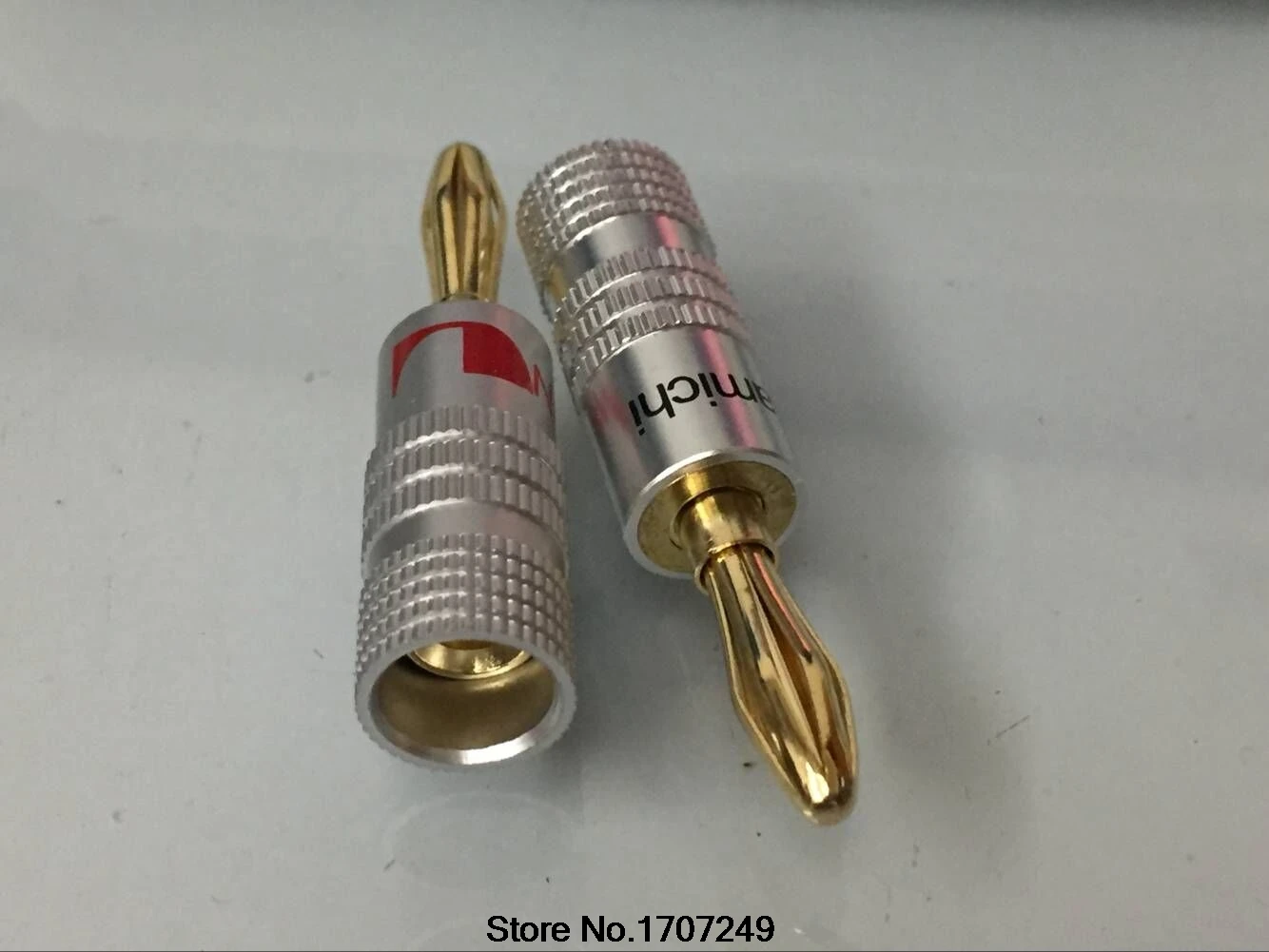 Бесплатная доставка 8 шт./лот высококачественный 4 мм Nakamichi Банановый штекер для