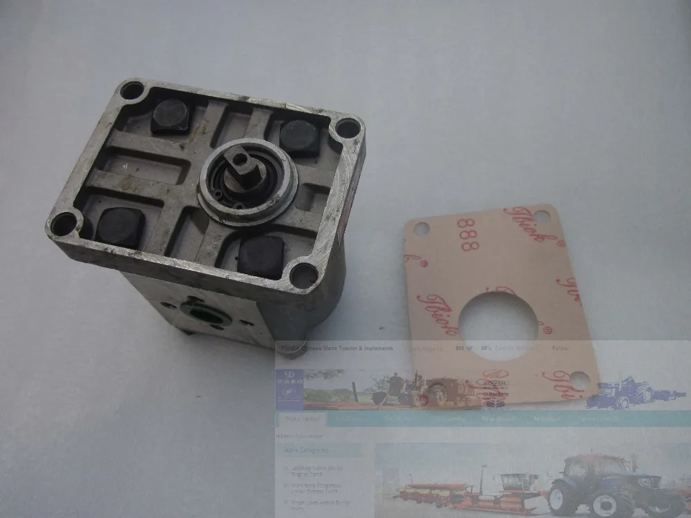 Шестеренчатый насос CBN-E310L / 314L 316L (левый поворотный с фланцем без выходного