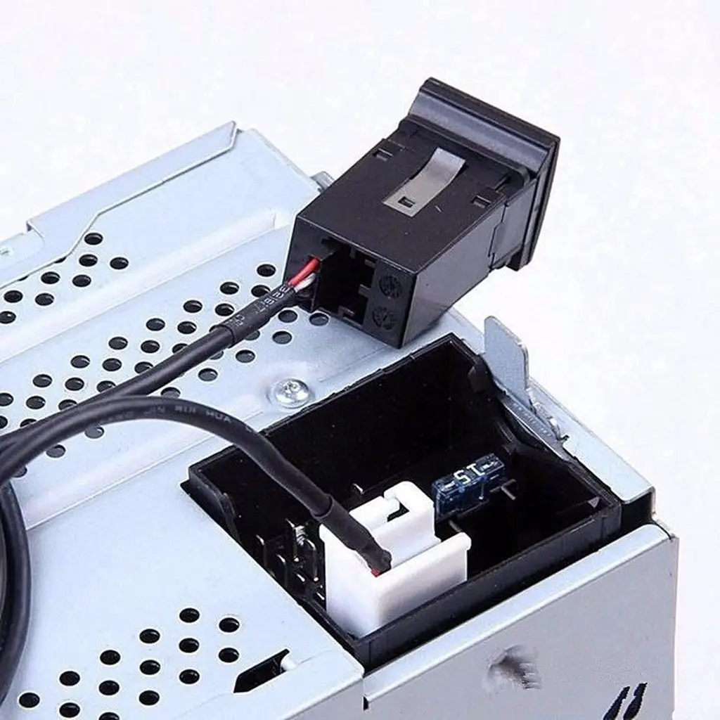 YIXINYOU AUX адаптер с вилкой + Соединительная проводка для RCD 510 RNS 315 VW Scirocco Jetta 5 Golf (6