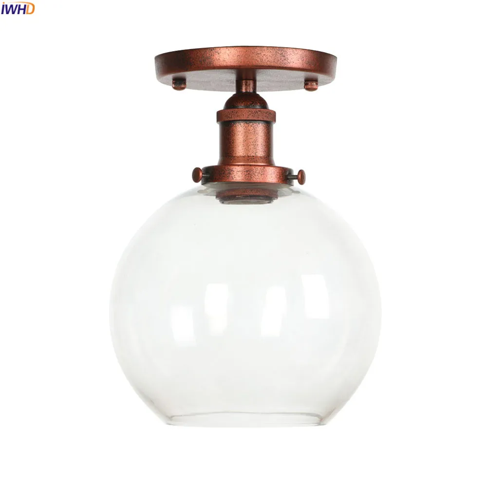 Потолочный светодиодный светильник IWHD в стиле лофт лампа В индустриальном