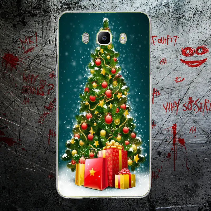 Picture 4 Merry Chrismas Happy год для Samsung Galaxy J1 J2 J3 J5 J7 A3 A5 A7 Чехол мягкий, ТПУ Силиконовые чехлы Сумки - Цвет: Picture 4