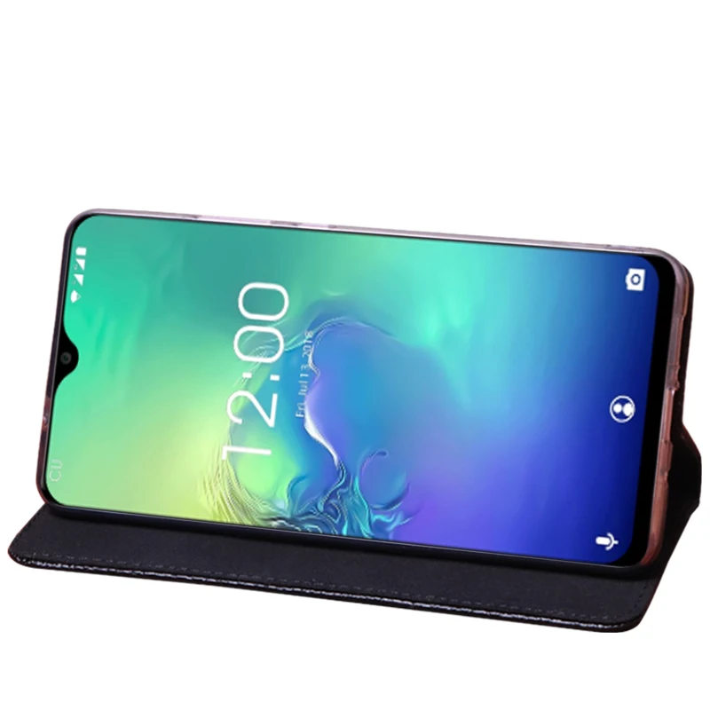 Роскошный Магнитный чехол для OUKITEL C15 Pro мягкий силиконовый чехол-книжка кожаный
