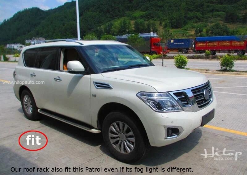OE модель крыша багажник железнодорожные камера барная стойка крыши для Nissan Patrol Y2