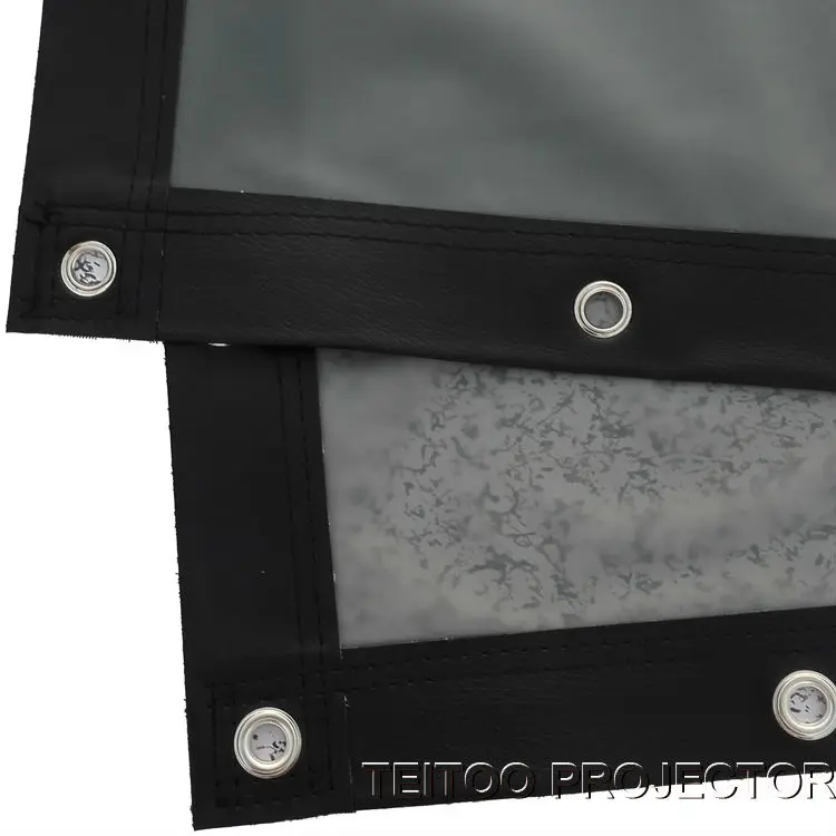 84 дюйма 16:9 мягкая занавесь из ПВХ настенный задний Профессиональный экран для