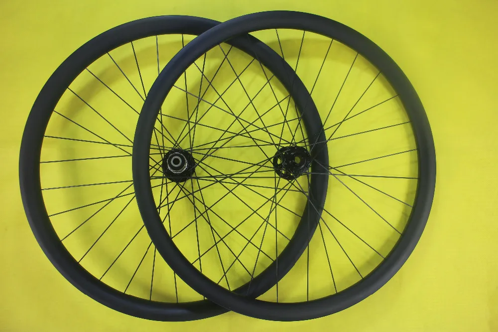 650B MTB AM ENDURO углеродное волокно boost wheelset 40 мм бескамерная покрышка с капюшоном