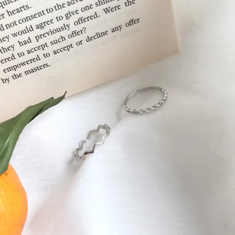 Новинка 2019 набор из 2 шт./компл. в стиле минималистского серебряного цвета с