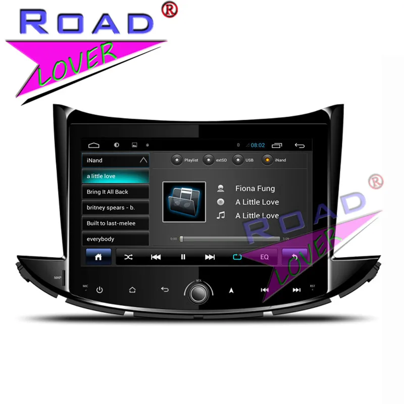 TOPNAVI Android 6 0 четырехъядерный 2G + 32GB Автомобильный мультимедийный плеер для Chevrolet Trax