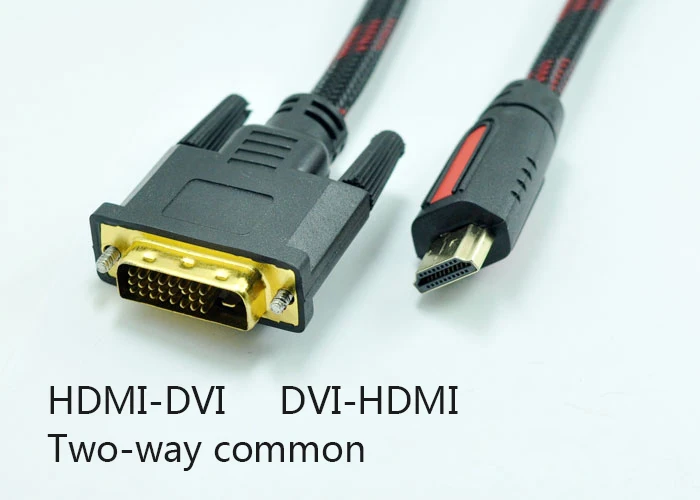 Hdmi-dvi адаптер, HD кабель Линия, dvi-hdmi 1080P Чистый медный провод 1,5 м