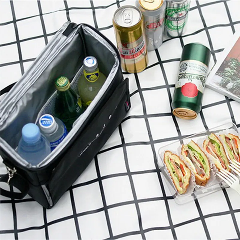 Высококлассная сумка холодильник SEREQI сумки для обеда и пикника хранения еды