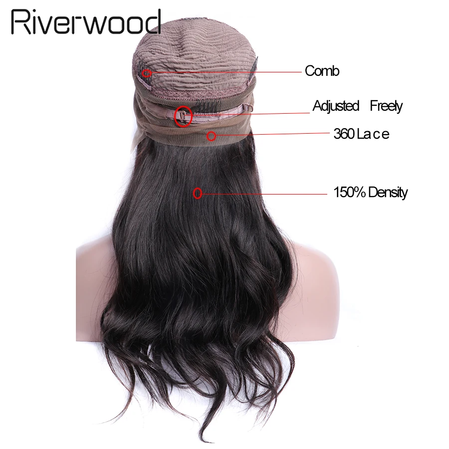 Парики из человеческих волос на фронте шнурка 150% плотность Remy малазийские