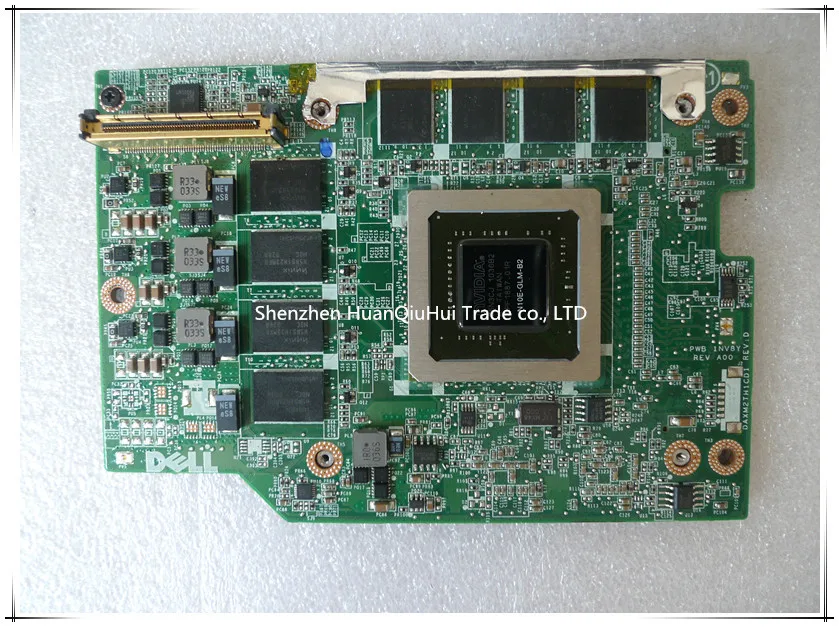 

For Dell Precision M6400 M6500 Laptop FX 2800M N10E-GLM-B2 Graphics Video Card Nvidia Quadro DDR3 1GB MXM 3.0 258MT CARD