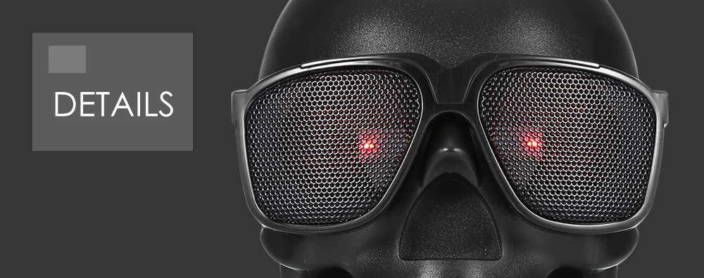 M29 Череп Форма беспроводной Bluetooth динамик солнцезащитный NFC динамик в форме черепа мобильный сабвуфер многоцелевой громкоговоритель Прохладный