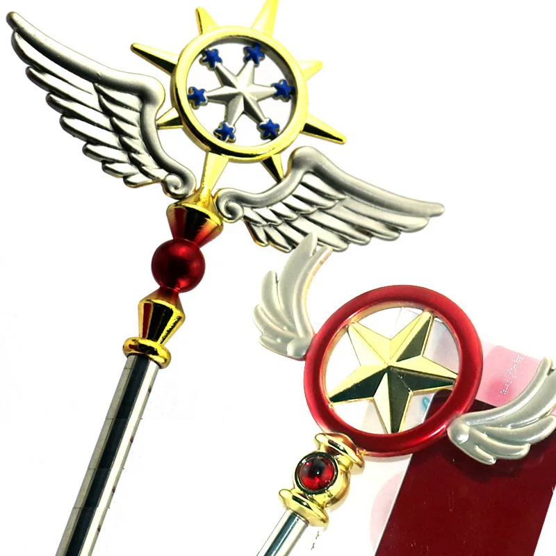 3 стиль Карта аниме Captor Sakura Косплей Реквизит душевная розовая Звезда крыло аксессуары для волшебной палочки подарок коллекционная