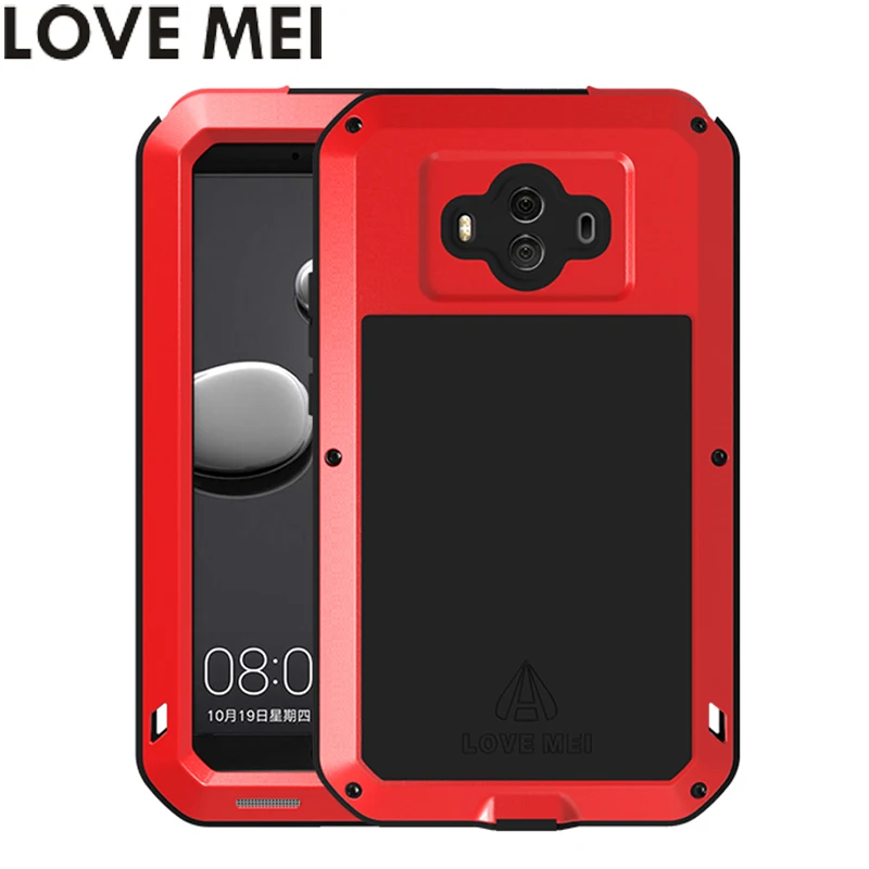 Мощные Чехлы LOVE MEI для телефонов Huawei Mate 10 чехол Mate10 сверхпрочный ударопрочный из
