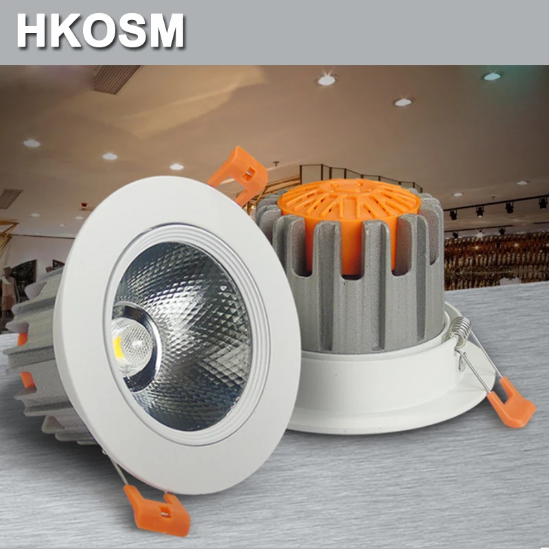 Led светильники 5 Вт 10 20 50 led пятна встраиваемые потолочные свет лампы домашнего
