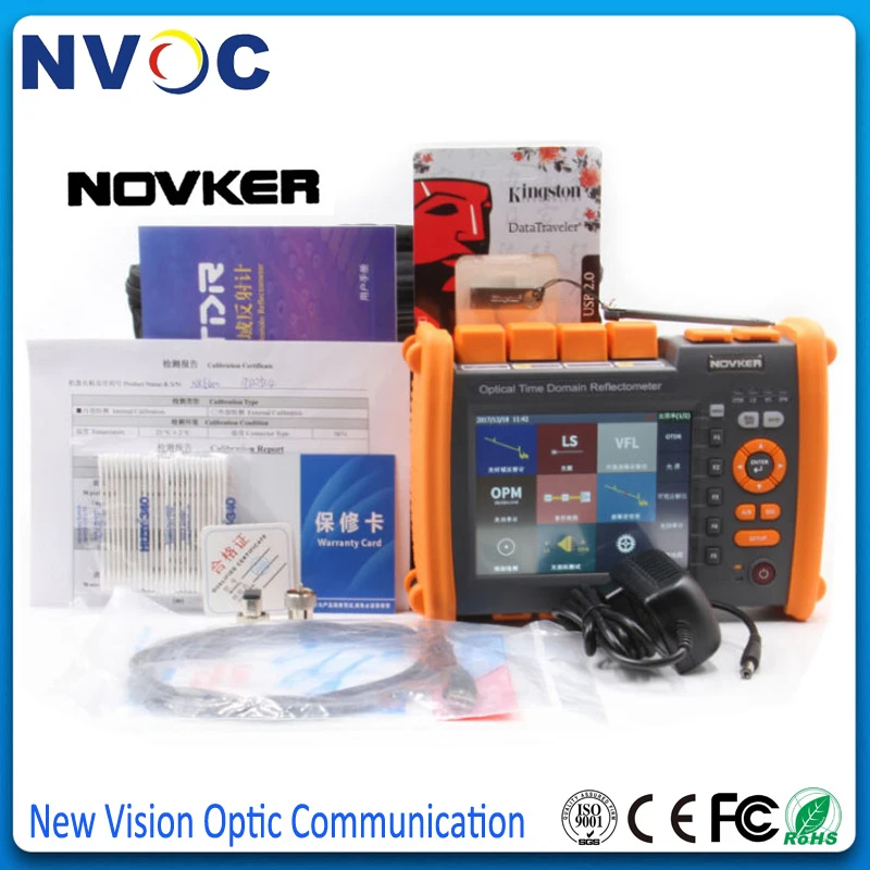 Оптический временной домен рефлектометр NK5600 SM OTDR 1310 1550nm 30/32 дБ Novker ручной