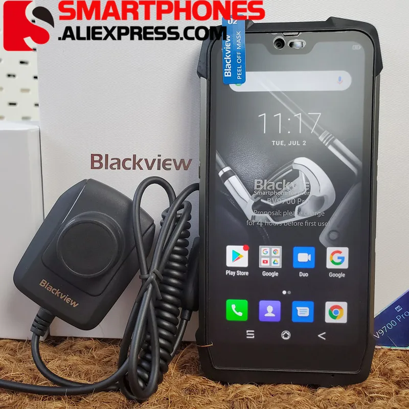 Смартфон Blackview BV9700 Pro Android 9 0 функция ночного видения Helio P70 6 ГБ 128 IP68