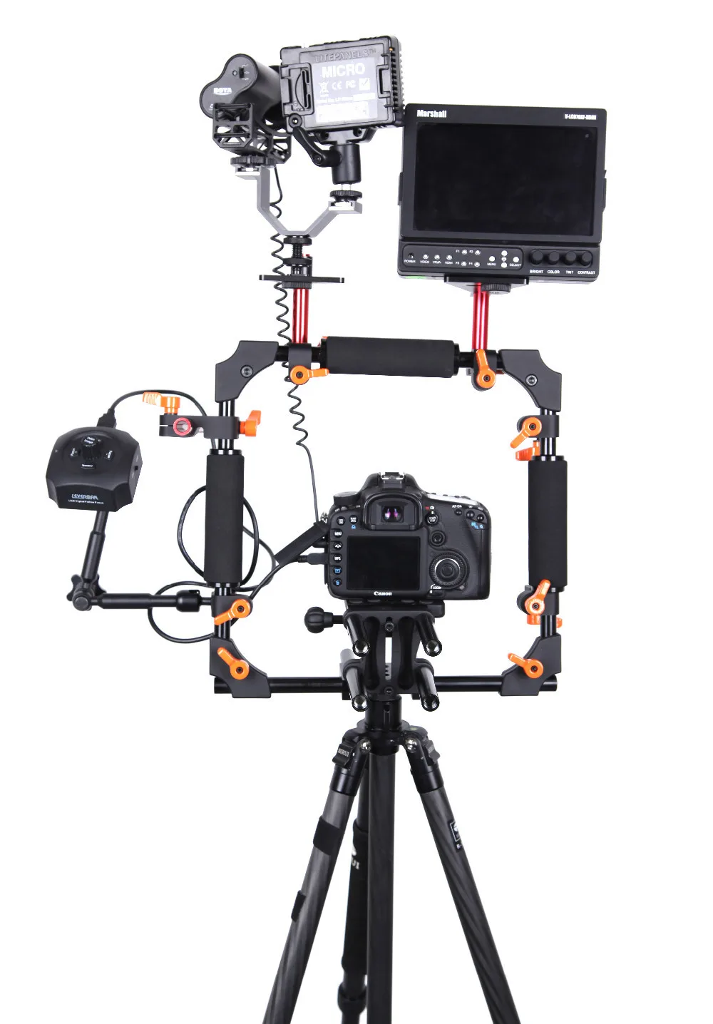 SK-C01 легкий, устойчивый и многофункциональный PRO камера клетка для Canon 5D 5D Mark II Nikon DSLR камеры s видеокамеры