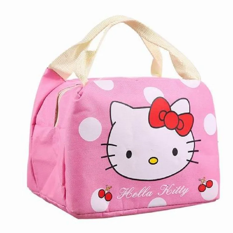 Hello kitty Термоизолированный Портативный Ланч-бокс для пикника, сумка для путешествий