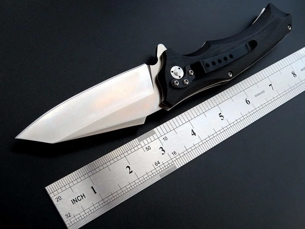Высокое качество змеиная головка G10 складной нож имитирует Медфорд нож использовать 9cr сталь+ твердость 59HRC шарикоподшипник ножи открытый инструмент