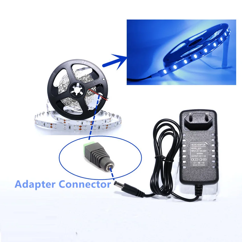 

DC Power Female Plug Jack Adapter Connector Plug 2.1 x 5.5mm KS For CCTV Single Color LED strips 5050 3528 5630 3014 SMD